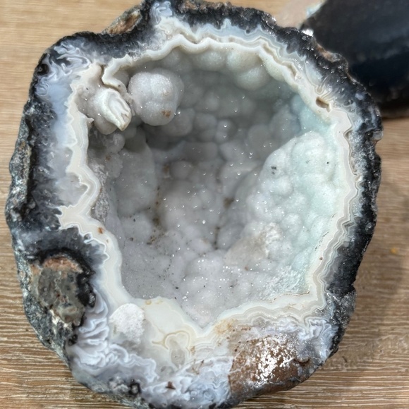 Agate Stone & Fools Gold Rock Home Decor Collection, Set of 7 - Picture 13 of 13